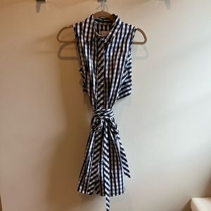 Open back gingham Milly dress